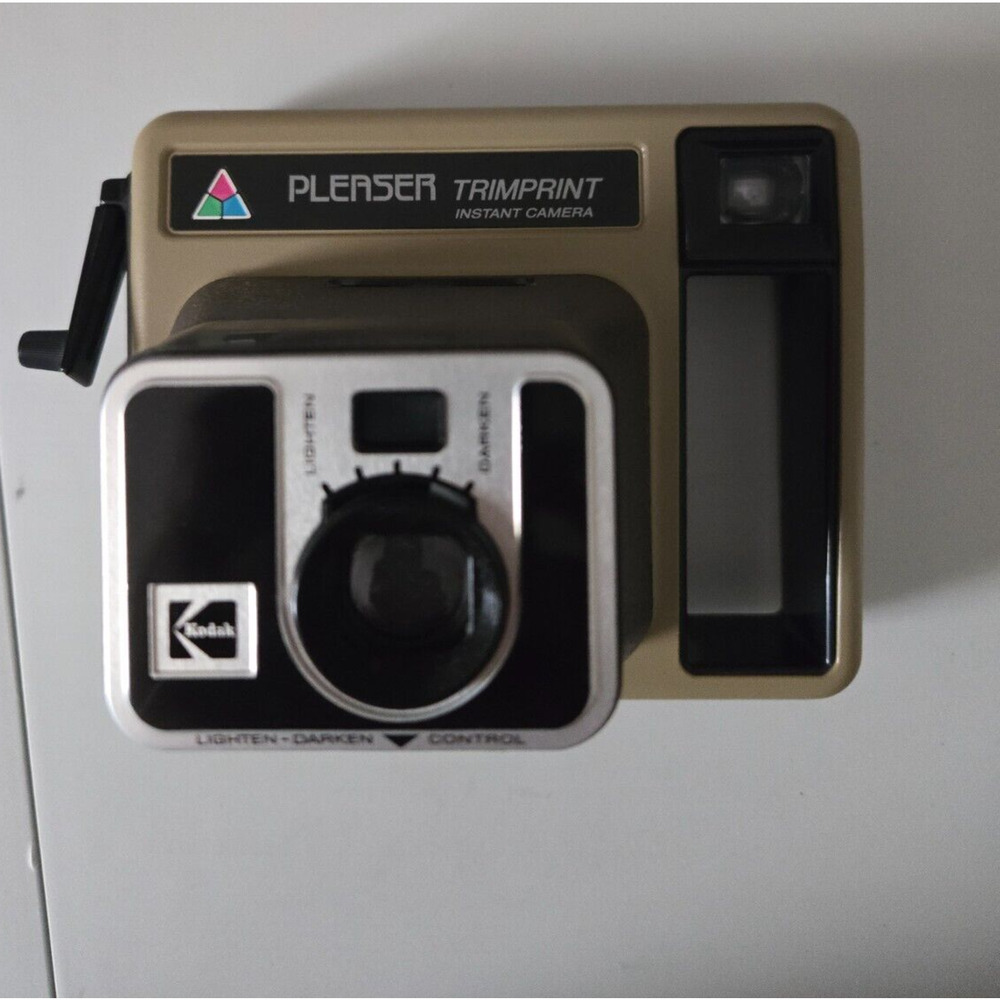 Kodak Pleaser Trimprint Instant Camera Vintage Untested